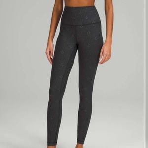 Lululemon align leggings yogo emboss size 2